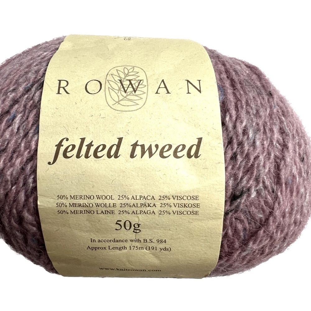 Rowan Felted Tweed SH142 Merino Wool Alpaca Blend 50g ball Made in Italy Purple